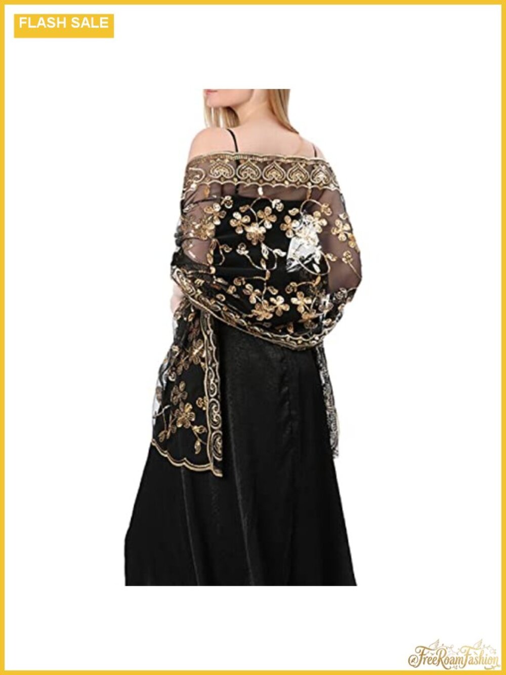 Sequin Shawl Wrap Pashmina Sheer Sparkling Scarf for Wedding Bridesmaid Party